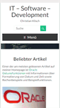 Mobile Screenshot of christian-klisch.de